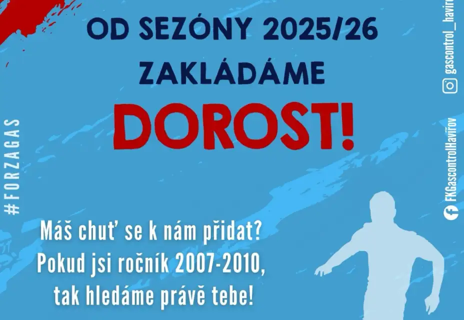 Dorostenecký tým v našem klubu